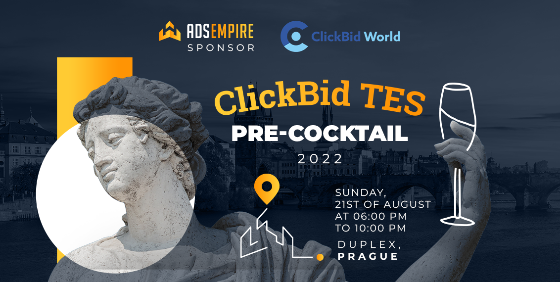 ClickBid TES Prague Pre-Cocktail