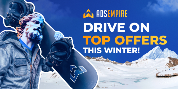 Catch a wintry motif with AdsEmpire!